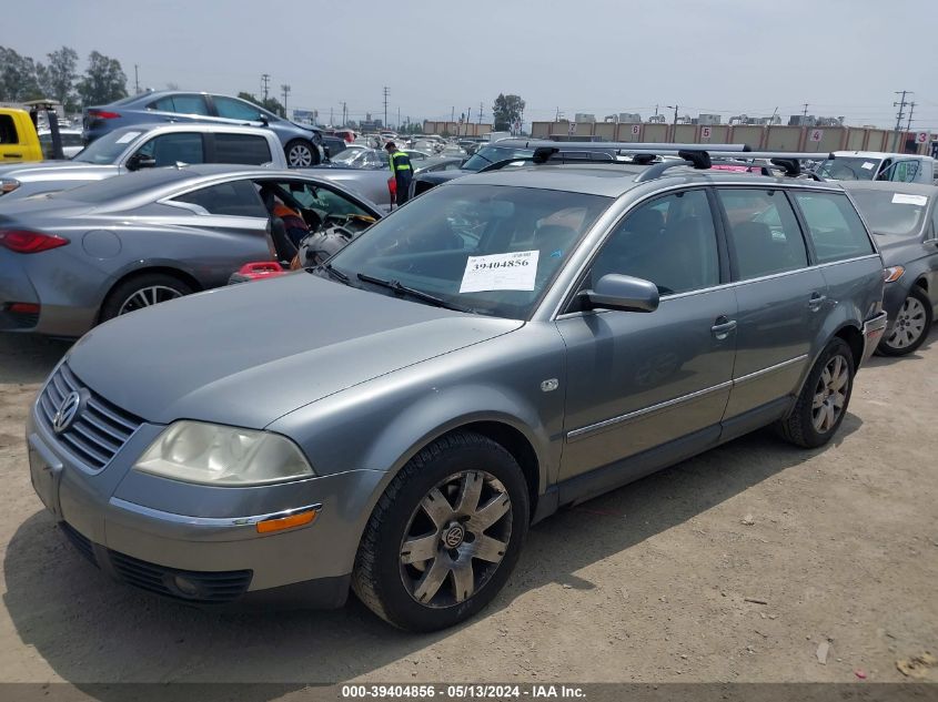 2003 Volkswagen Passat Glx VIN: WVWYH63B03E122909 Lot: 39404856