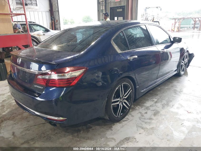 2017 Honda Accord Sport VIN: 1HGCR2F50HA134502 Lot: 39404864