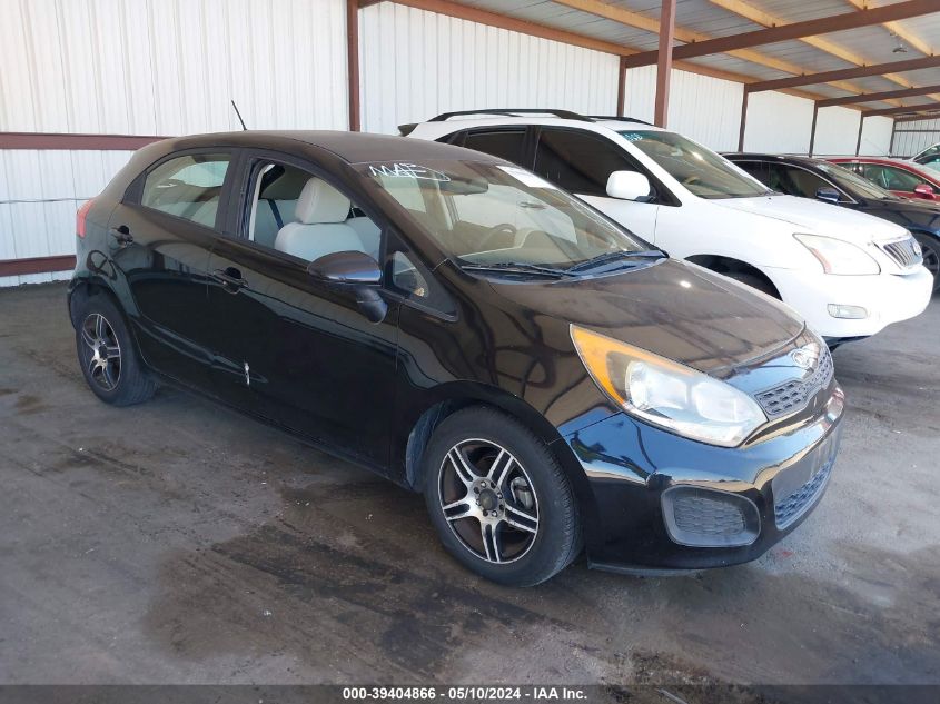 2012 Kia Rio5 Lx VIN: KNADM5A33C6041541 Lot: 39404866