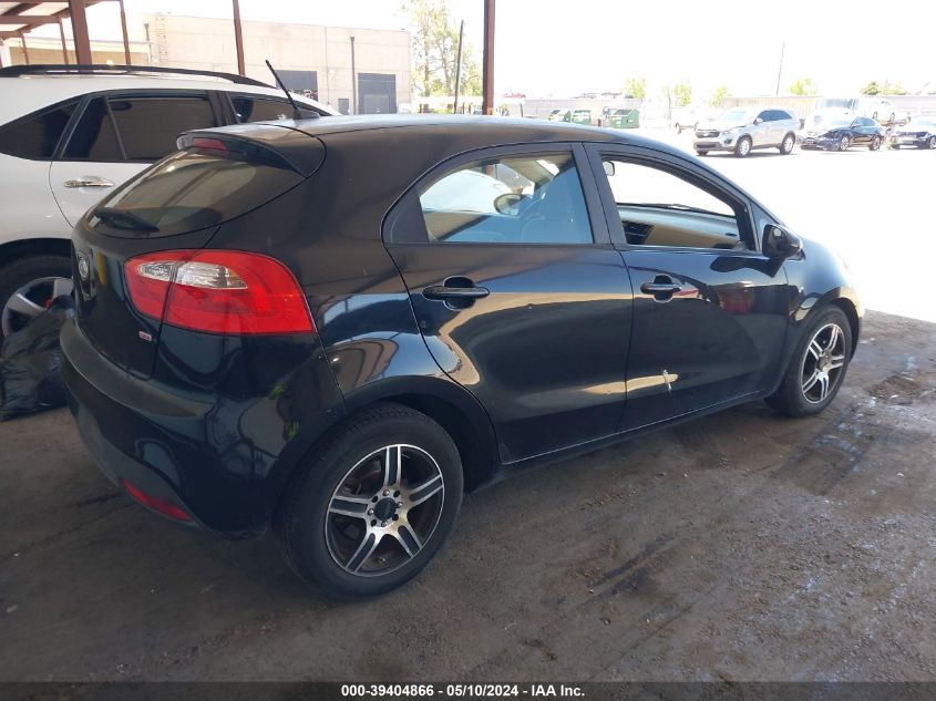 2012 Kia Rio5 Lx VIN: KNADM5A33C6041541 Lot: 39404866