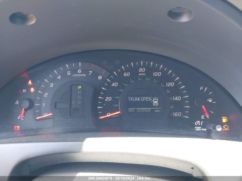 2007 Toyota Camry Xle V6 VIN: 4T1BK46K17U543505 Lot: 39404876