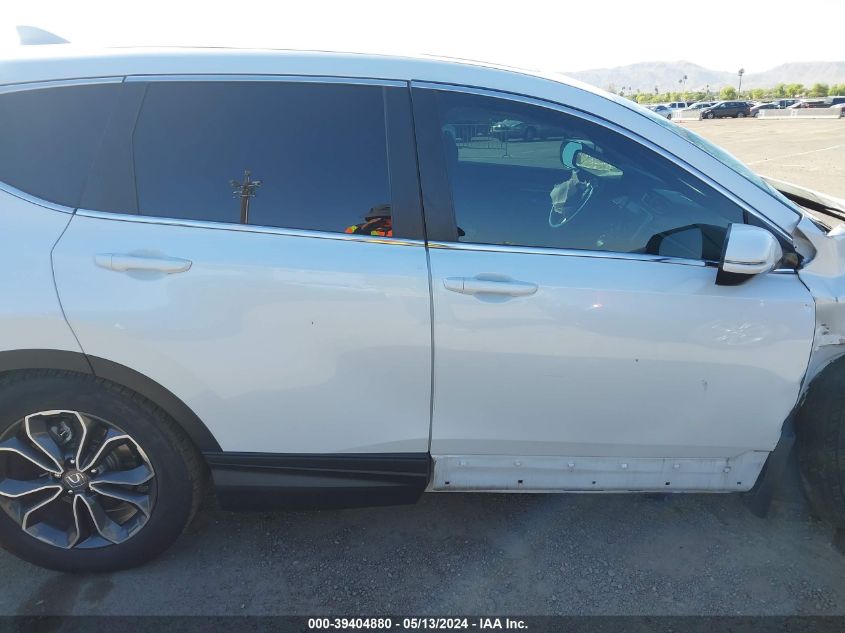 2022 Honda Cr-V Awd Ex-L VIN: 7FARW2H84NE037674 Lot: 39404880