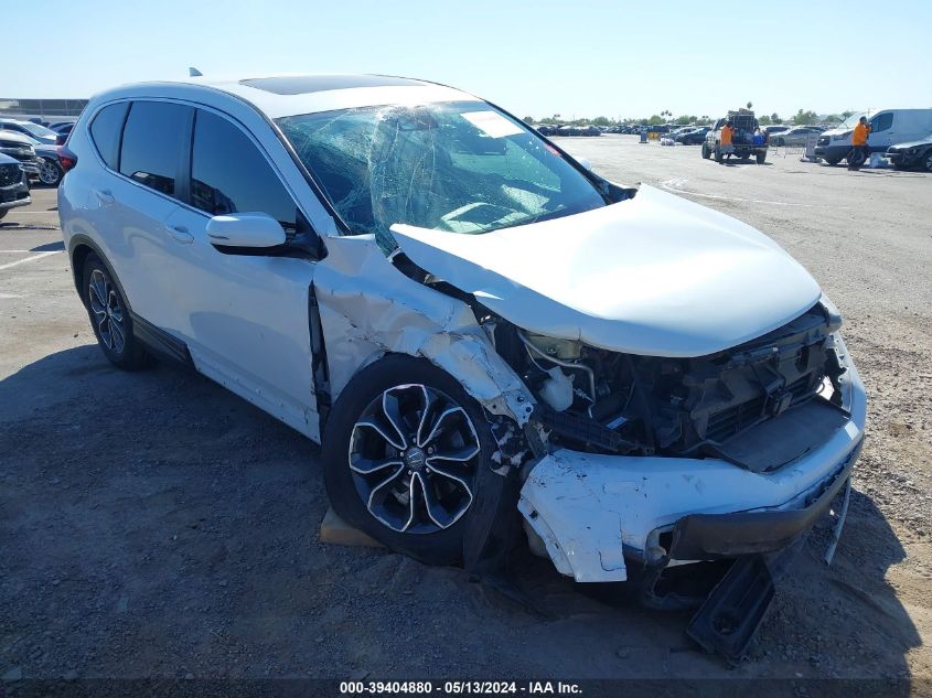 2022 Honda Cr-V Awd Ex-L VIN: 7FARW2H84NE037674 Lot: 39404880