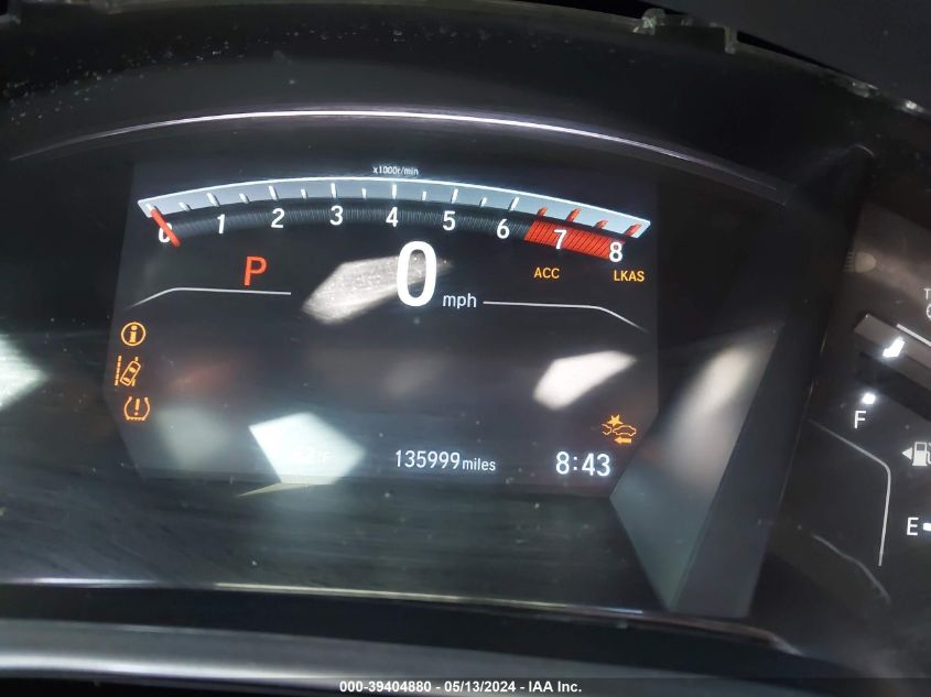 2022 Honda Cr-V Awd Ex-L VIN: 7FARW2H84NE037674 Lot: 39404880