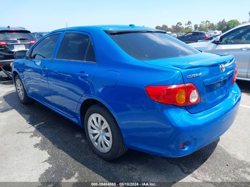 2009 Toyota Corolla Le VIN: JTDBL40E59J030282 Lot: 39404885