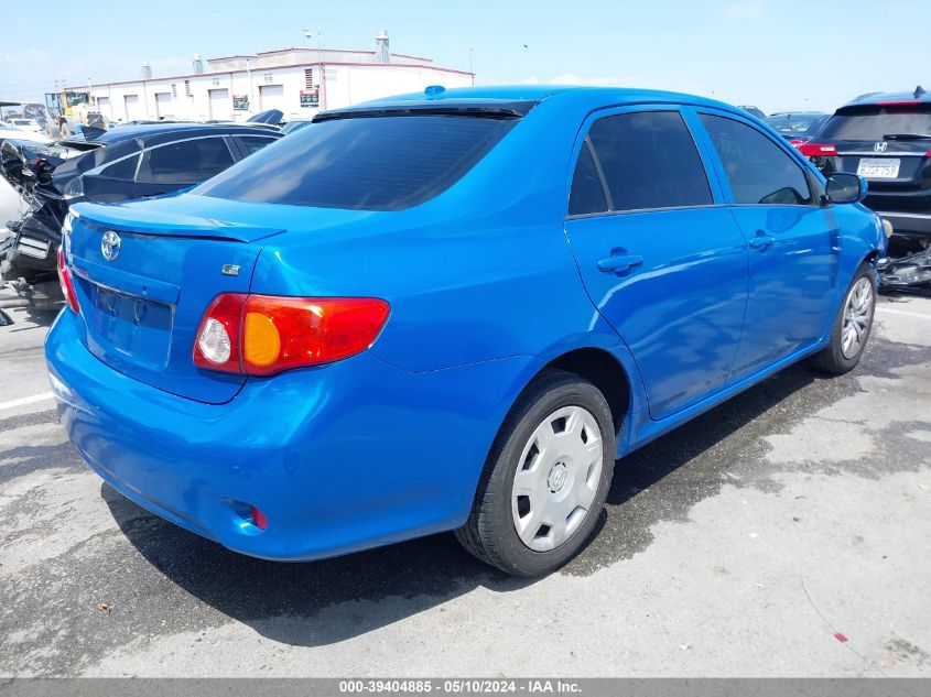 2009 Toyota Corolla Le VIN: JTDBL40E59J030282 Lot: 39404885