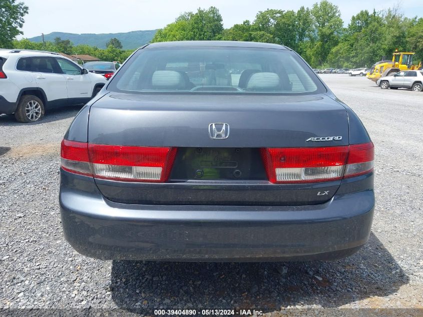 2004 Honda Accord 2.4 Lx VIN: 1HGCM56344A109921 Lot: 39404890