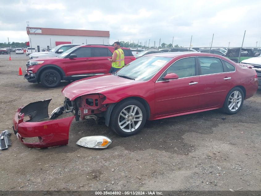 2013 Chevrolet Impala Ltz VIN: 2G1WC5E32D1201693 Lot: 39404892