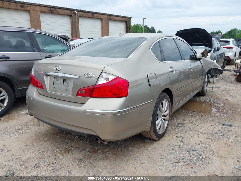 2008 Infiniti M35X VIN: JNKAY01F58M655645 Lot: 39404893
