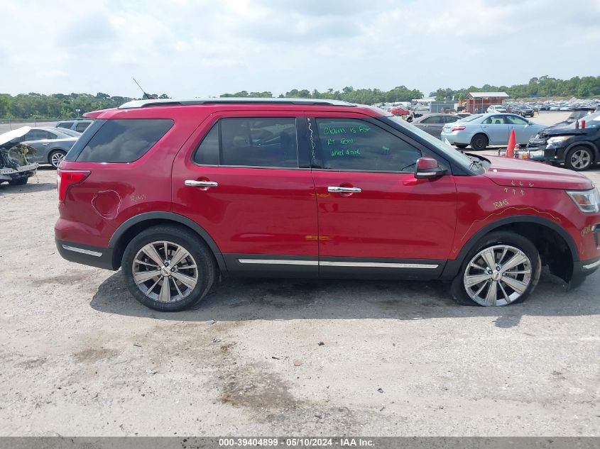 2019 Ford Explorer Limited VIN: 1FM5K7F88KGB16476 Lot: 39404899