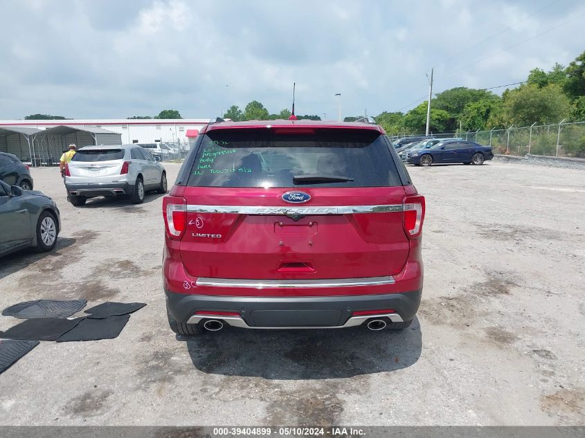 2019 Ford Explorer Limited VIN: 1FM5K7F88KGB16476 Lot: 39404899