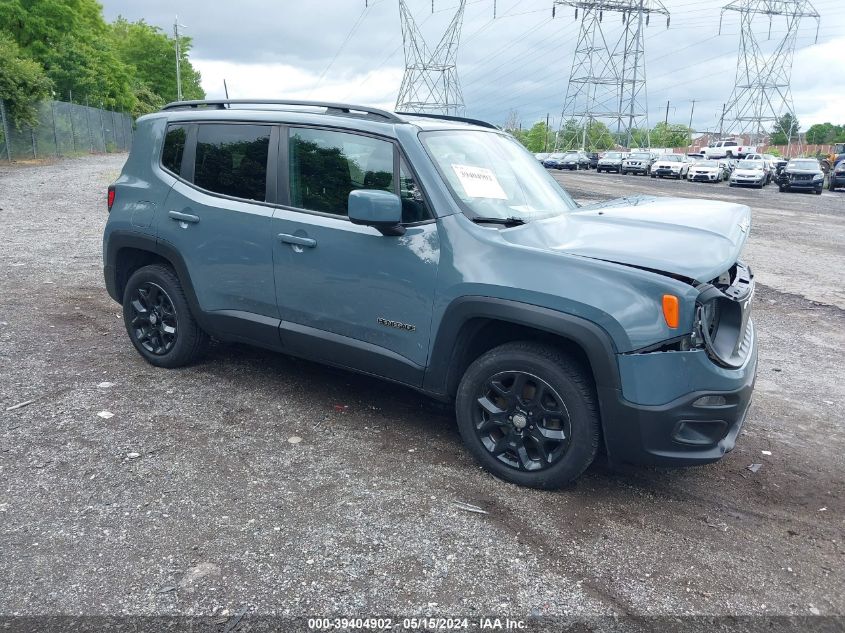 2018 Jeep Renegade Latitude VIN: ZACCJBCB5JPJ02018 Lot: 39404902