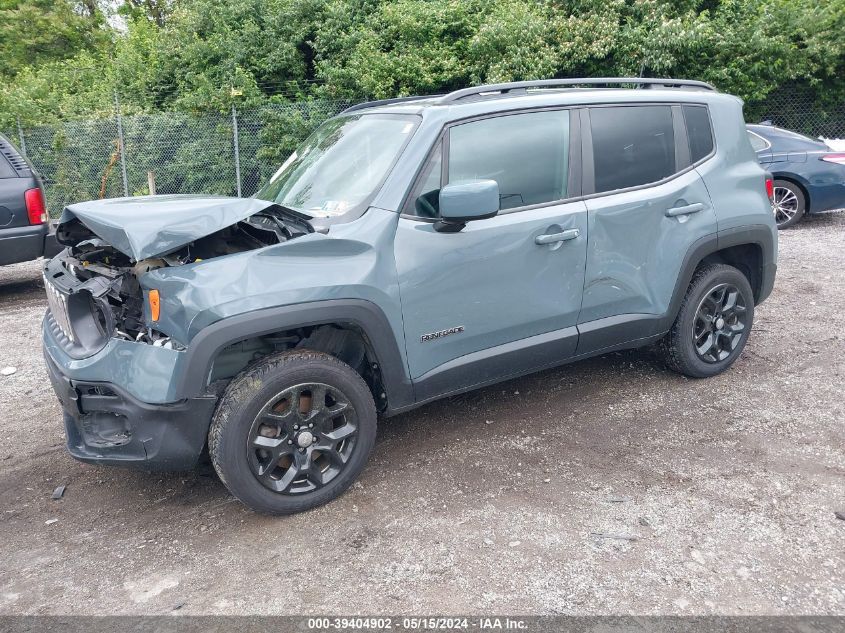 2018 Jeep Renegade Latitude VIN: ZACCJBCB5JPJ02018 Lot: 39404902