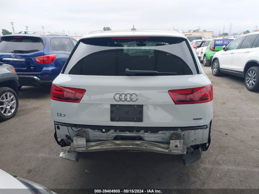 2018 Audi Q7 2.0T Premium VIN: WA1LHAF76JD009046 Lot: 39404905