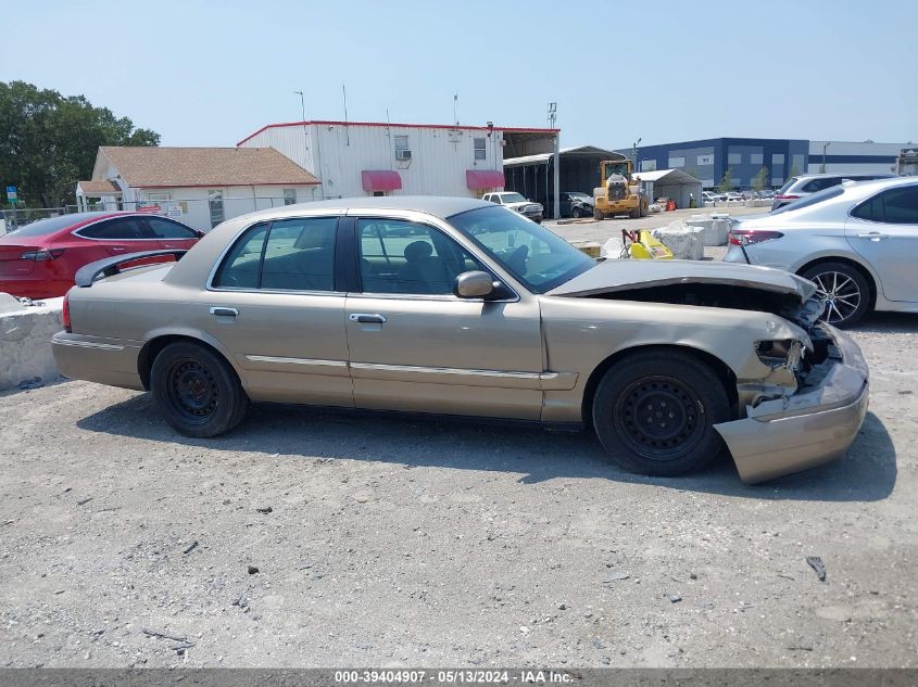 2002 Mercury Grand Marquis Gs VIN: 2MEFM74W22X65702 Lot: 39404907