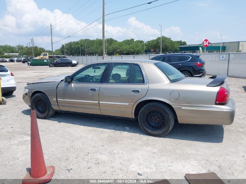 2002 Mercury Grand Marquis Gs VIN: 2MEFM74W22X65702 Lot: 39404907