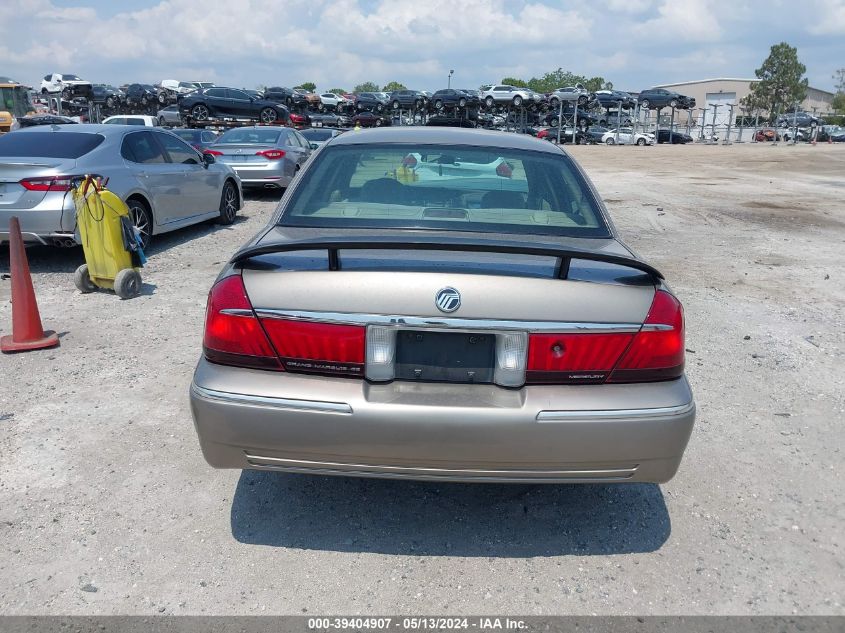 2002 Mercury Grand Marquis Gs VIN: 2MEFM74W22X65702 Lot: 39404907