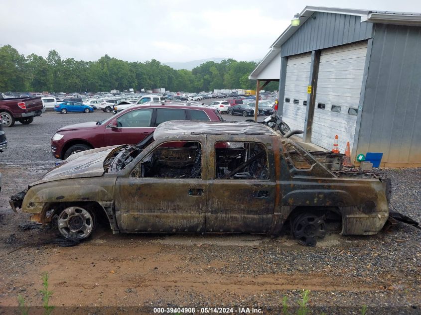 2003 Chevrolet Avalanche 1500 VIN: 3GNEK13T63G232735 Lot: 39404908