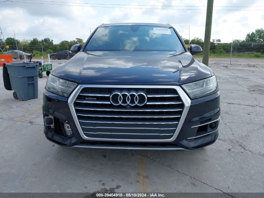 2017 Audi Q7 3.0T Premium VIN: WA1LAAF70HD024351 Lot: 39404915