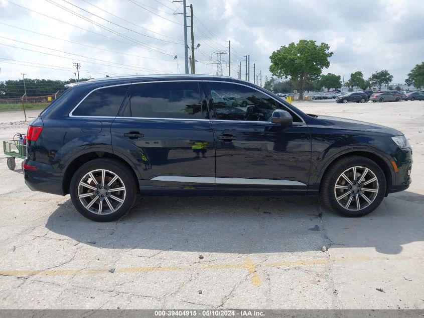 2017 Audi Q7 3.0T Premium VIN: WA1LAAF70HD024351 Lot: 39404915