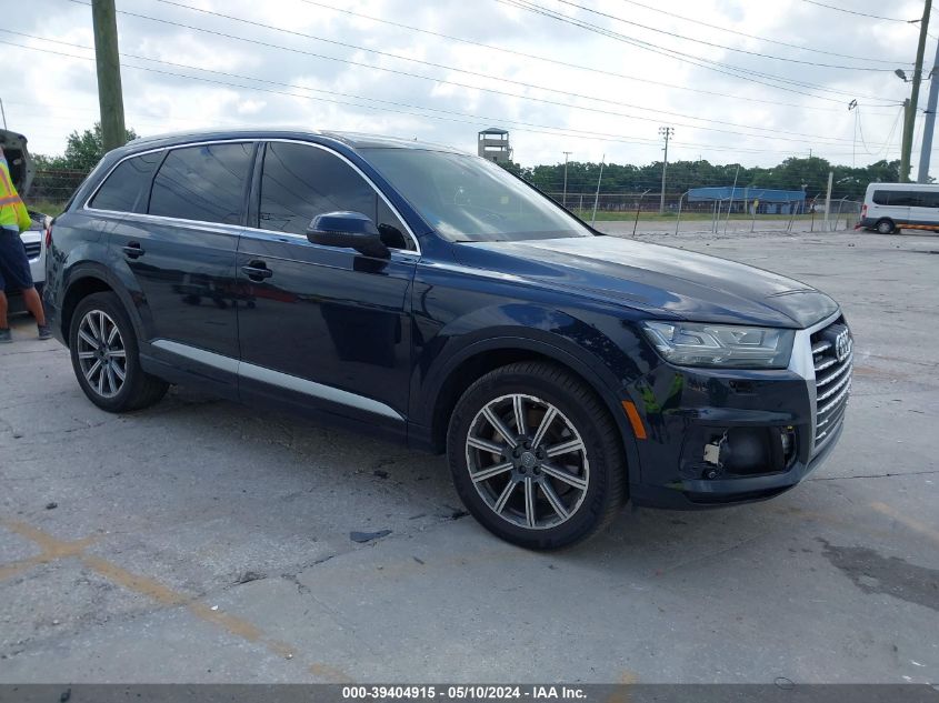 2017 Audi Q7 3.0T Premium VIN: WA1LAAF70HD024351 Lot: 39404915