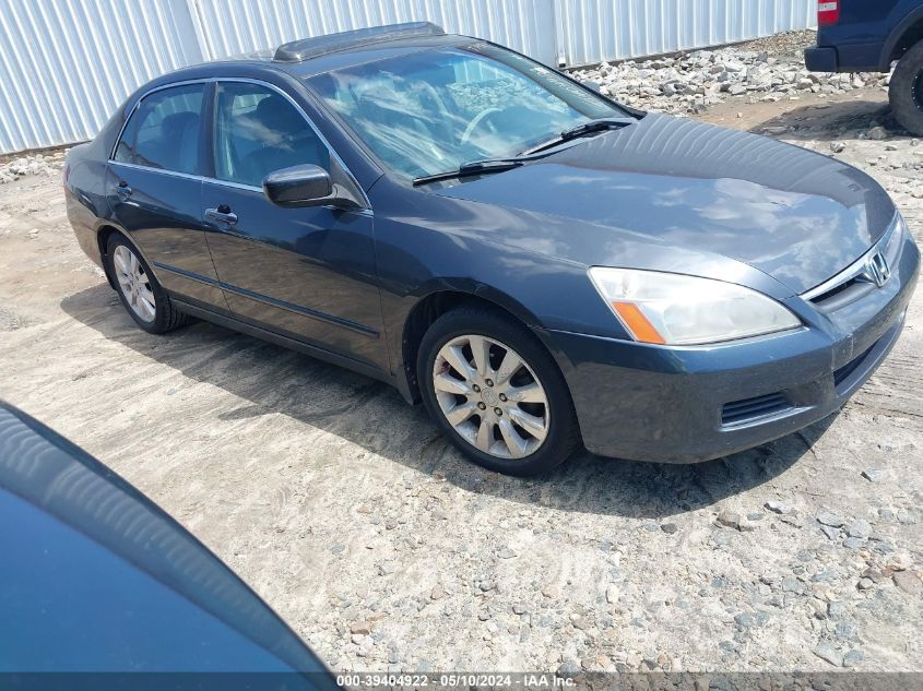 2006 Honda Accord 3.0 Ex VIN: 1HGCM66576A050566 Lot: 39404922