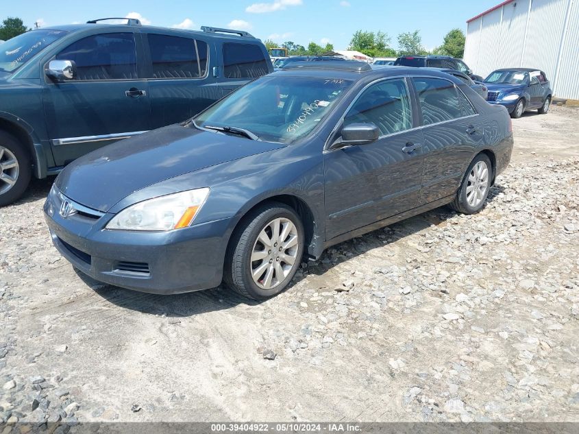 2006 Honda Accord 3.0 Ex VIN: 1HGCM66576A050566 Lot: 39404922