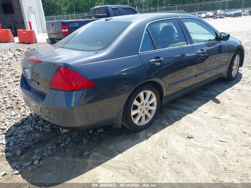 2006 Honda Accord 3.0 Ex VIN: 1HGCM66576A050566 Lot: 39404922