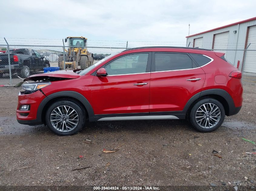 2021 Hyundai Tucson Ultimate VIN: KM8J3CAL0MU384054 Lot: 39404924