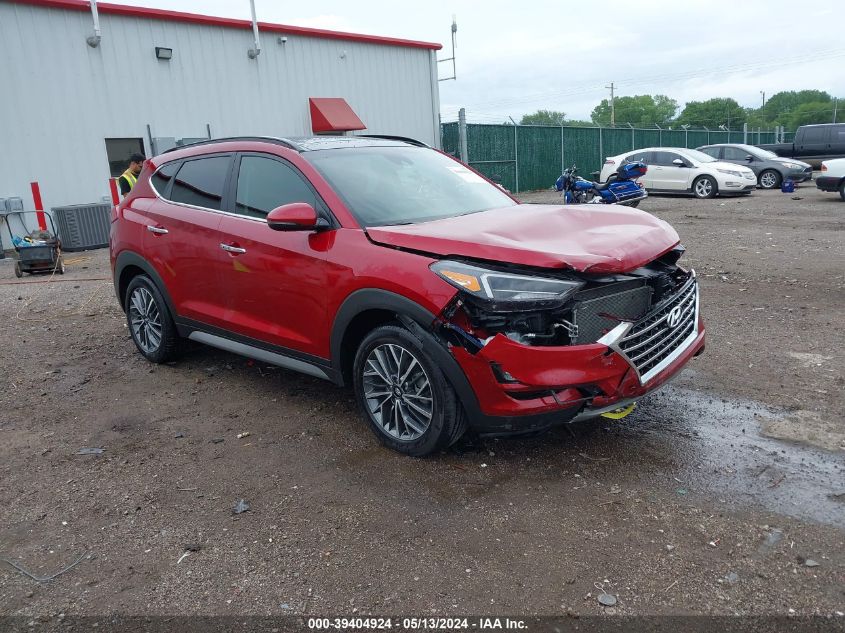 2021 Hyundai Tucson Ultimate VIN: KM8J3CAL0MU384054 Lot: 39404924