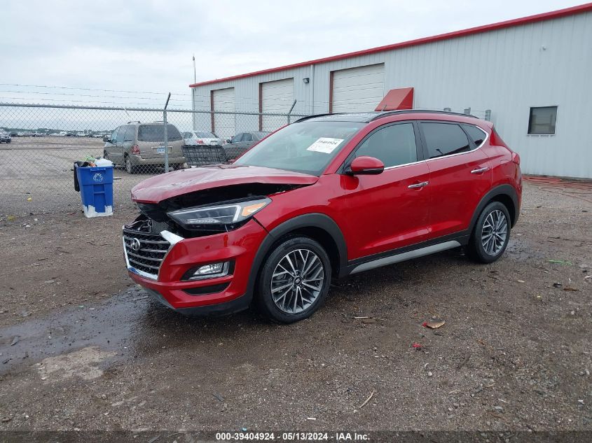 2021 Hyundai Tucson Ultimate VIN: KM8J3CAL0MU384054 Lot: 39404924