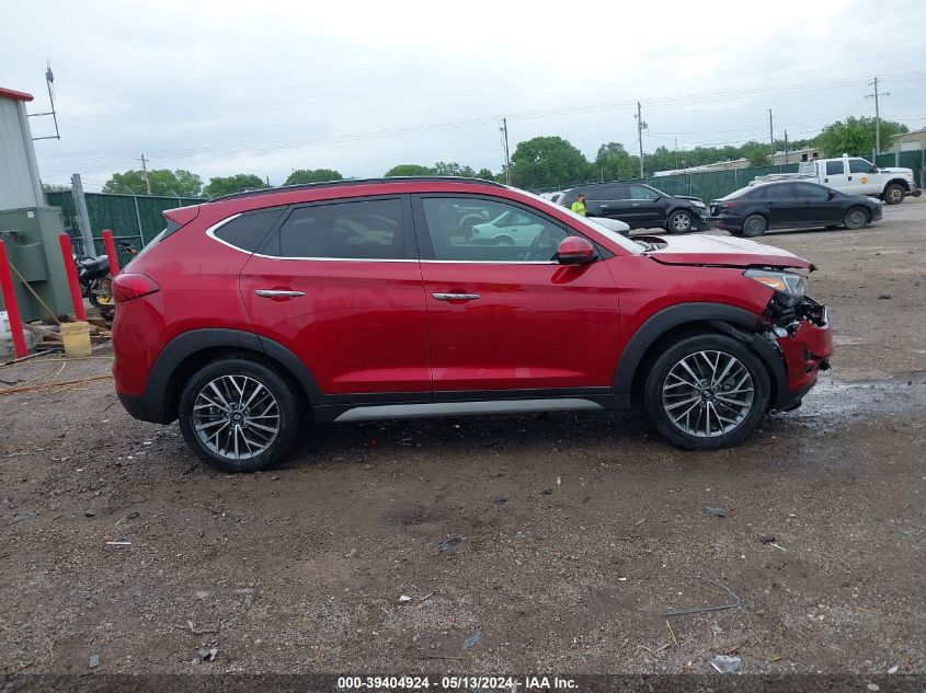 2021 Hyundai Tucson Ultimate VIN: KM8J3CAL0MU384054 Lot: 39404924