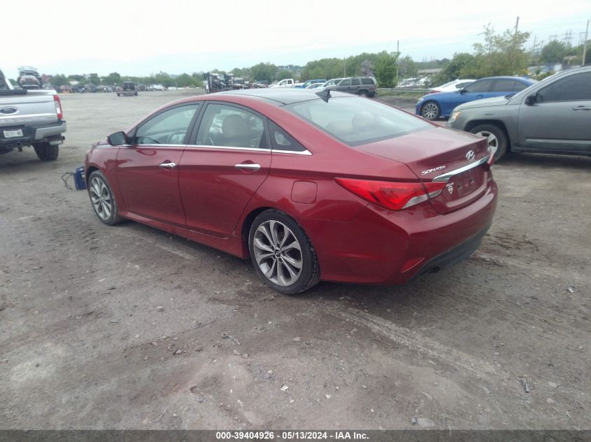 2014 Hyundai Sonata Limited 2.0T VIN: 5NPEC4AB6EH892642 Lot: 39404926