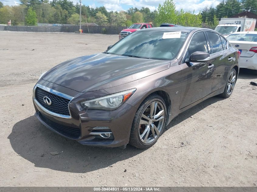 2015 Infiniti Q50 Premium VIN: JN1BV7AR0FM412228 Lot: 39404931