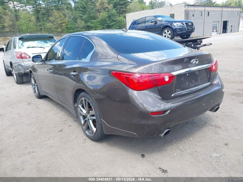 2015 Infiniti Q50 Premium VIN: JN1BV7AR0FM412228 Lot: 39404931