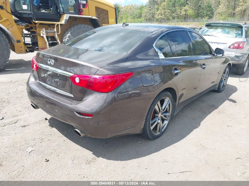 2015 Infiniti Q50 Premium VIN: JN1BV7AR0FM412228 Lot: 39404931