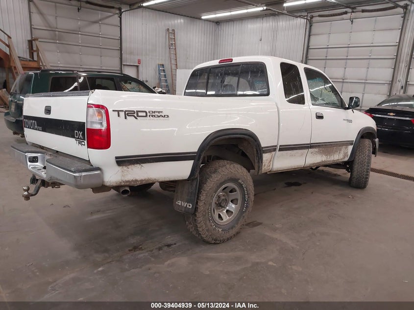 1995 Toyota T100 Xtracab Dx VIN: JT4VD22E2S0011910 Lot: 39404939