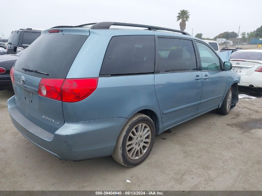 2009 Toyota Sienna Le VIN: 5TDZK23C69S256866 Lot: 39404940