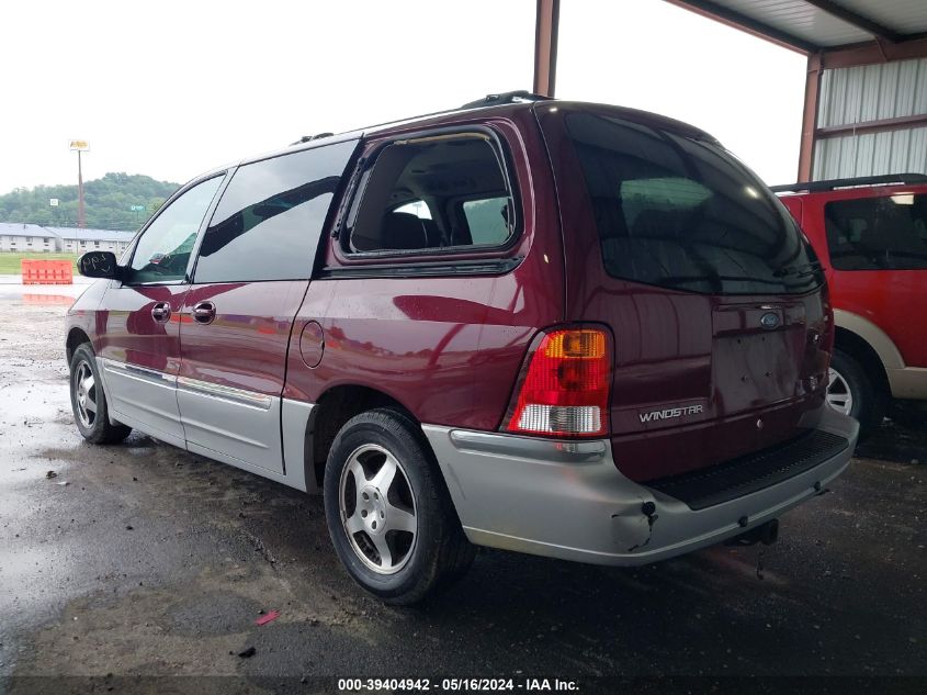 2000 Ford Windstar Limited/Sel VIN: 2FMZA5349YBC17312 Lot: 39404942