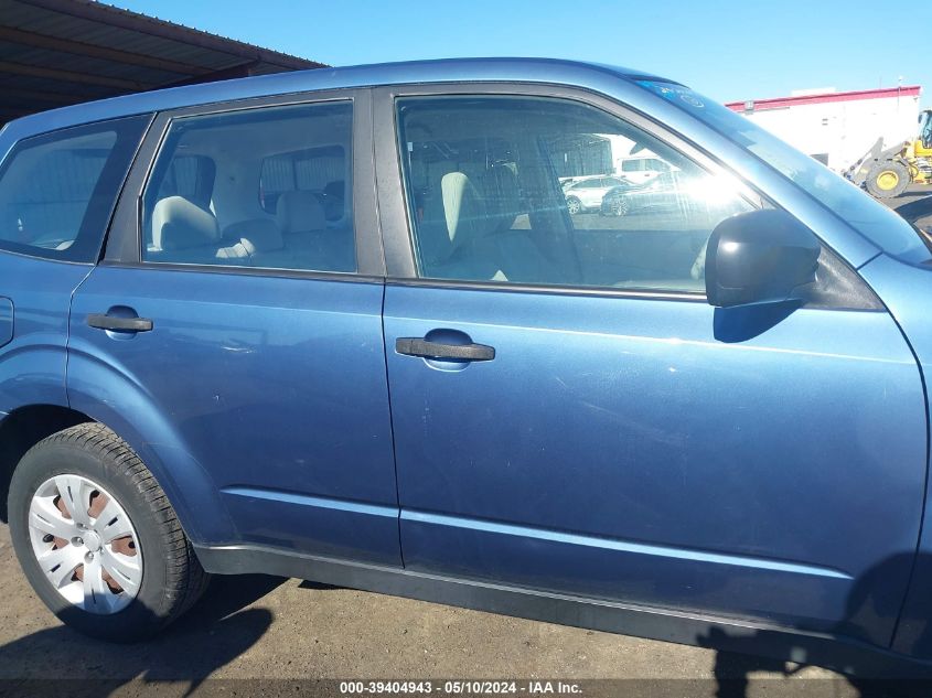 2010 Subaru Forester 2.5X VIN: JF2SH6AC8AH752109 Lot: 39404943