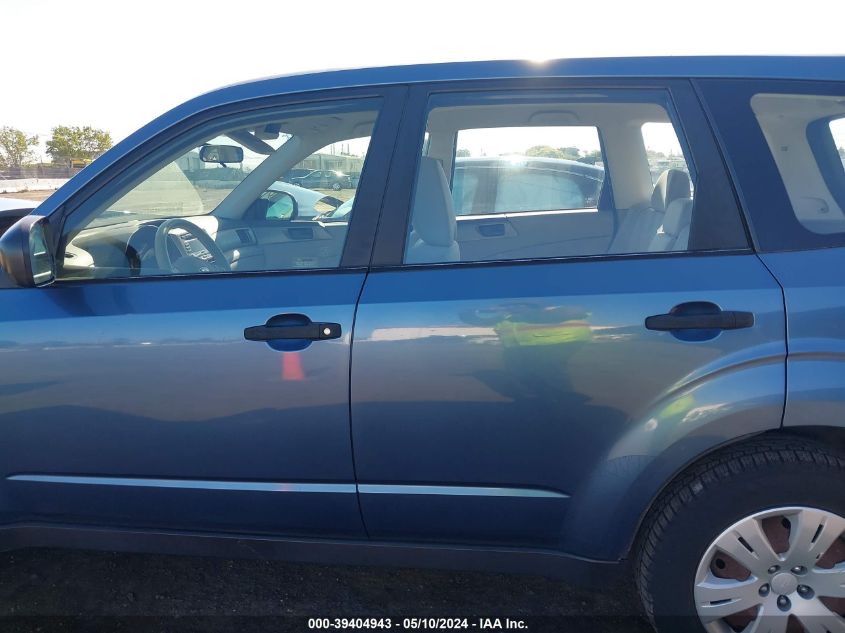 2010 Subaru Forester 2.5X VIN: JF2SH6AC8AH752109 Lot: 39404943