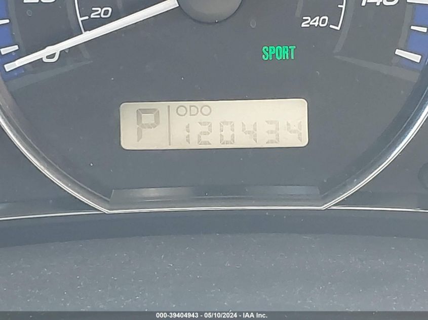 2010 Subaru Forester 2.5X VIN: JF2SH6AC8AH752109 Lot: 39404943