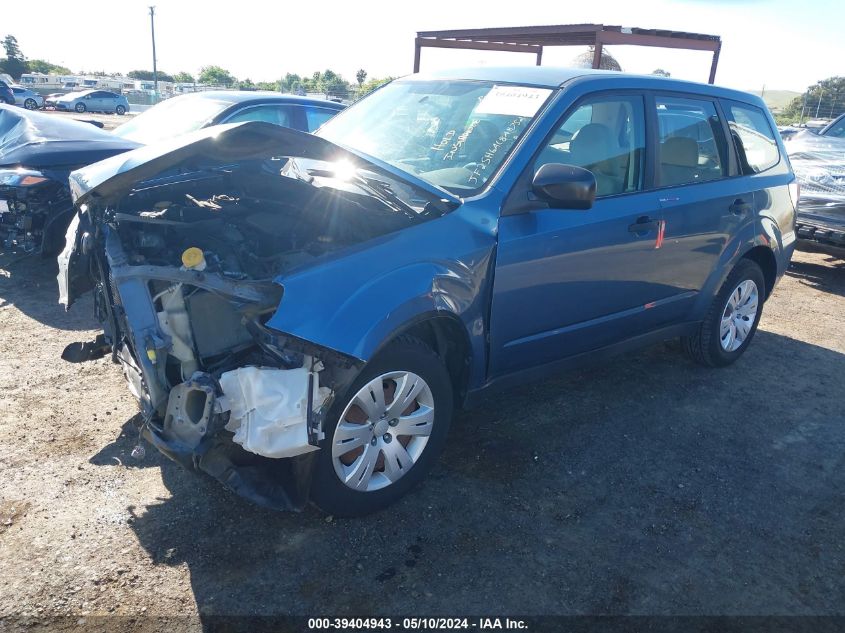 2010 Subaru Forester 2.5X VIN: JF2SH6AC8AH752109 Lot: 39404943