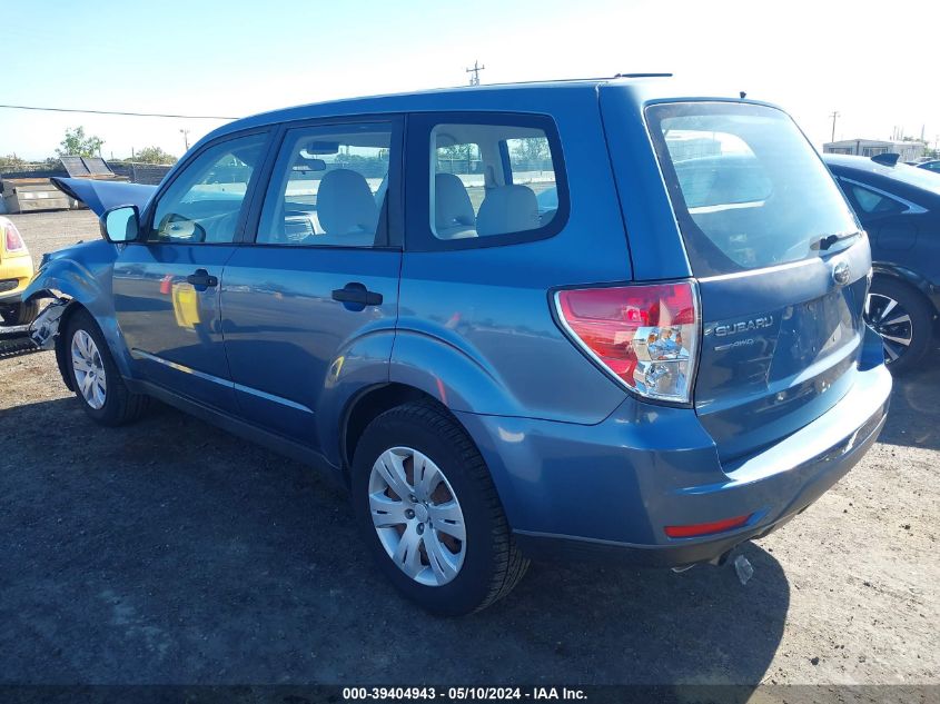 2010 Subaru Forester 2.5X VIN: JF2SH6AC8AH752109 Lot: 39404943