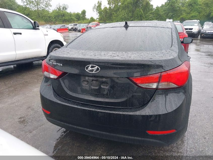 2015 Hyundai Elantra Se VIN: 5NPDH4AE8FH618044 Lot: 39404964