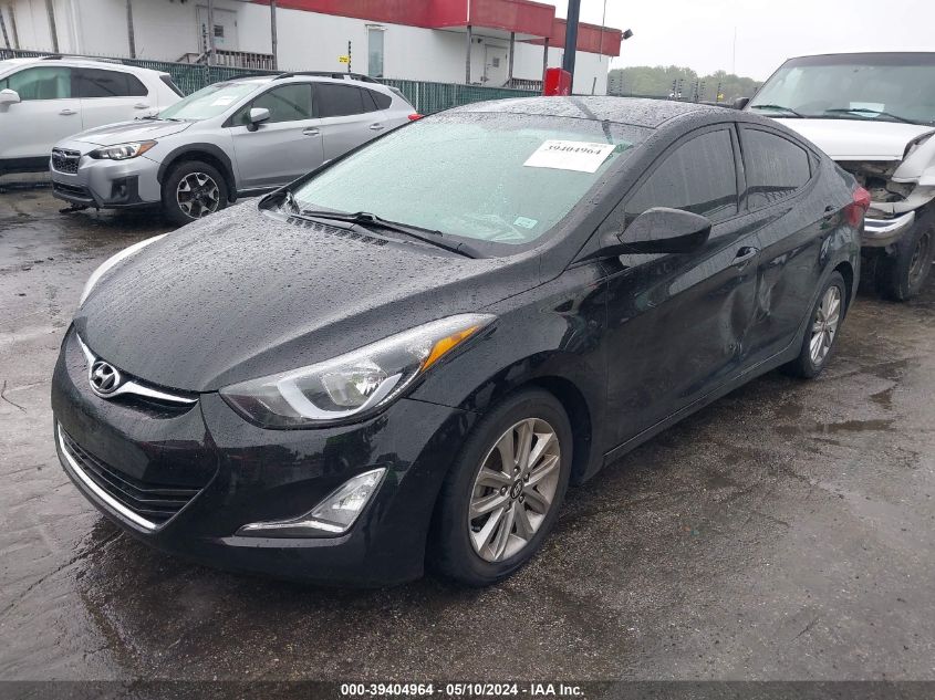 2015 Hyundai Elantra Se VIN: 5NPDH4AE8FH618044 Lot: 39404964