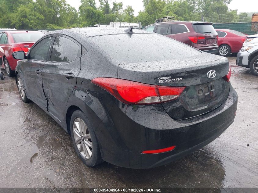 2015 Hyundai Elantra Se VIN: 5NPDH4AE8FH618044 Lot: 39404964