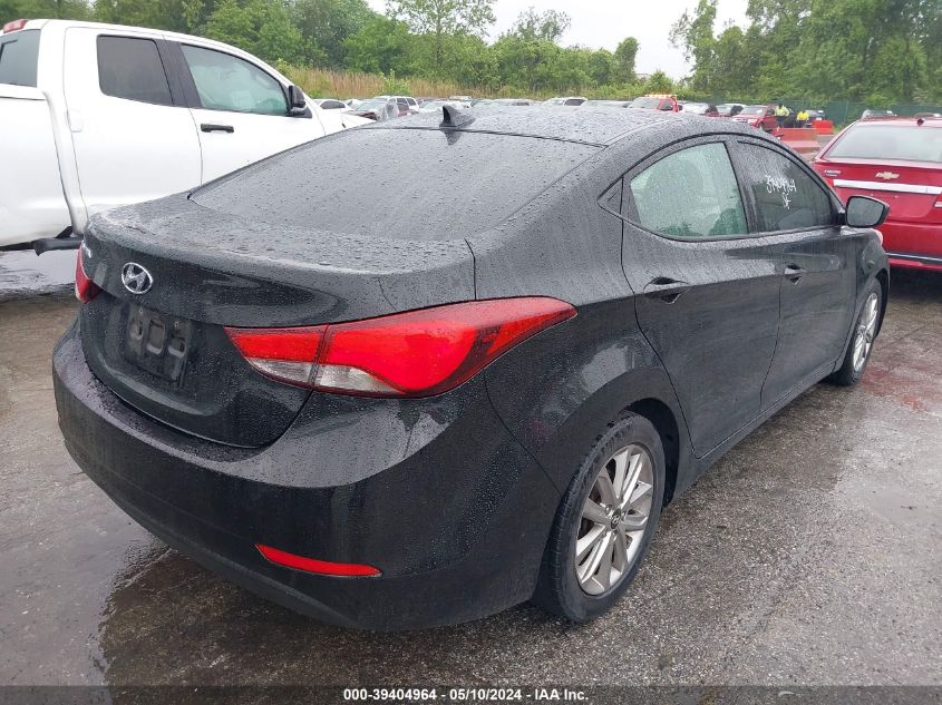 2015 Hyundai Elantra Se VIN: 5NPDH4AE8FH618044 Lot: 39404964