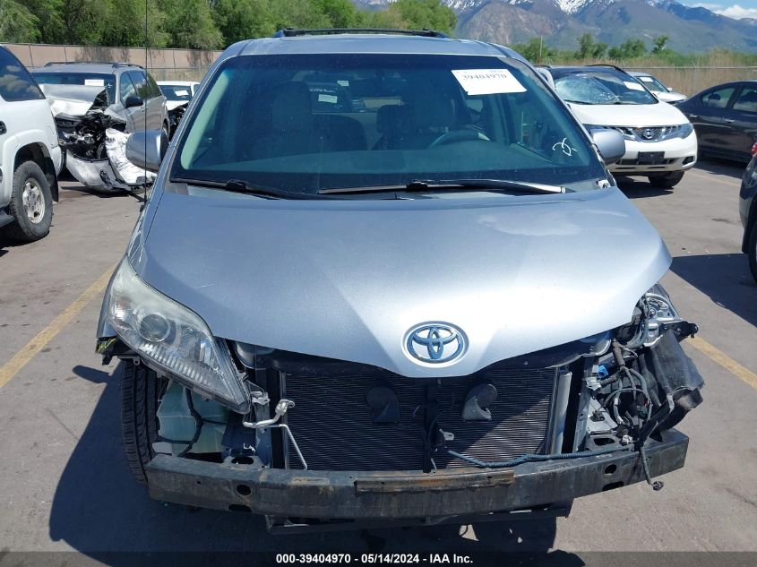 2013 Toyota Sienna Xle V6 8 Passenger VIN: 5TDYK3DC2DS301696 Lot: 39404970