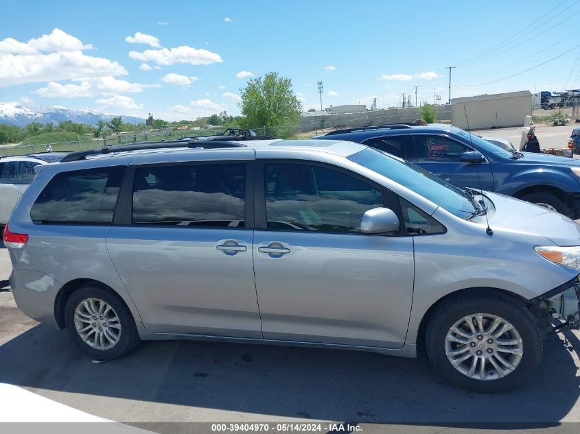 2013 Toyota Sienna Xle V6 8 Passenger VIN: 5TDYK3DC2DS301696 Lot: 39404970